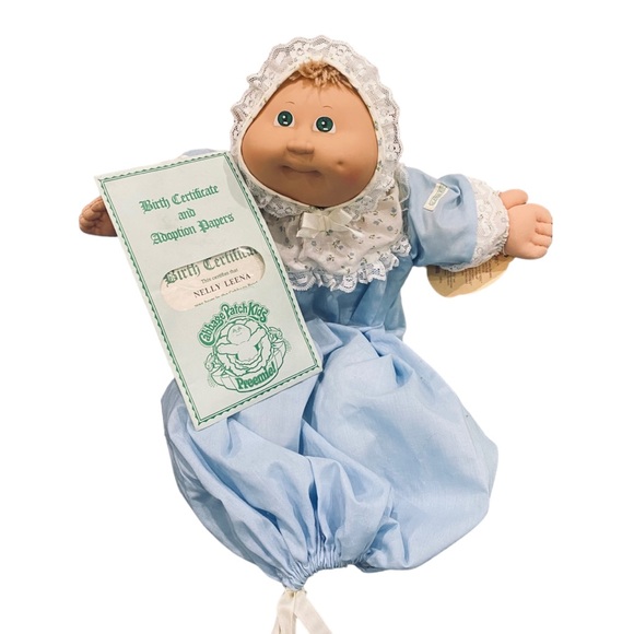 Vintage Coleco 1984 Preemie Cabbage Patch Kids Nelly Leena - Picture 1 of 12